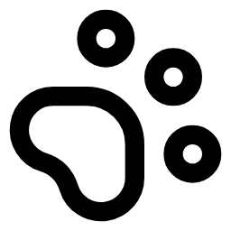Paw print icon
